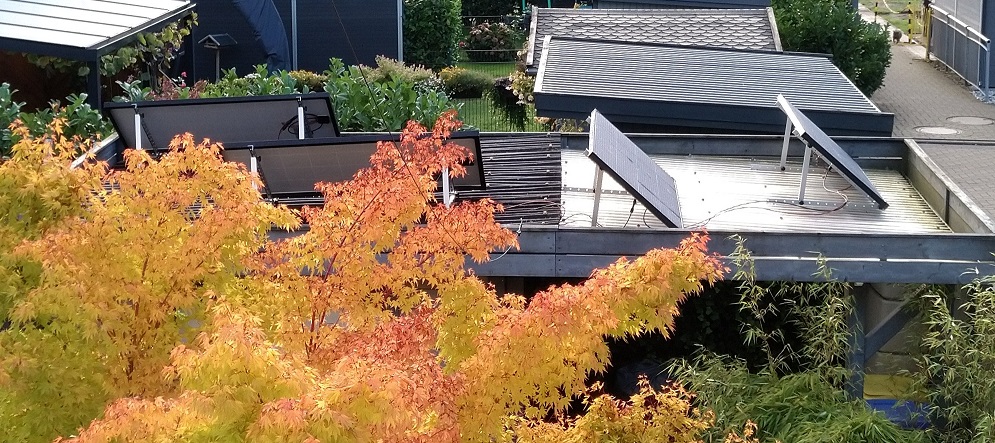 Foto der Solaranlage